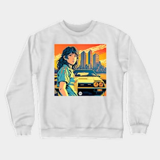 Tangerine Speedster Crewneck Sweatshirt